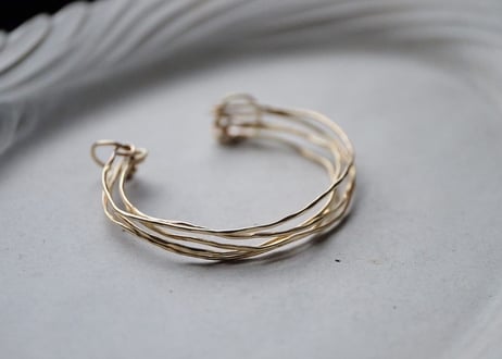 真鍮　5連　bangle