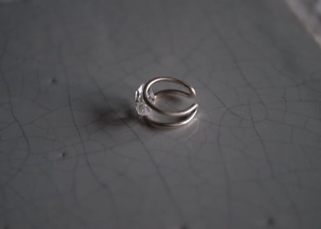 SVとハーキマー　イヤーカフ