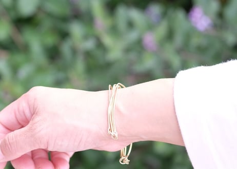 真鍮　5連　bangle