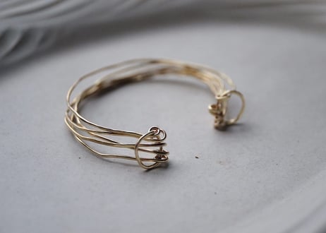真鍮　5連　bangle