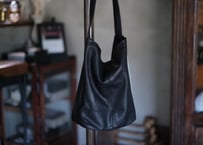 ワンショルダー　ゴートレザー　bag  「S size」ブラック