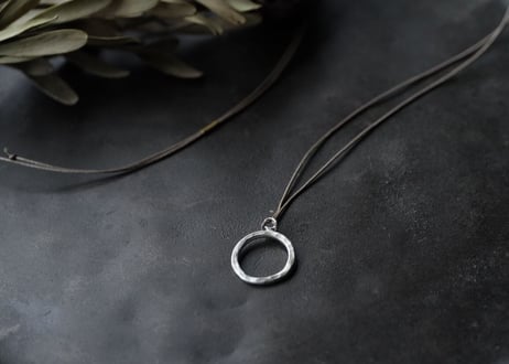 シルバーフープ＆粒々3way ピアス
