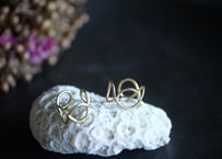 真鍮　インフニィティ　イヤーカフ