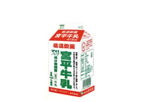 宮平牛乳ステッカー 防水（中）