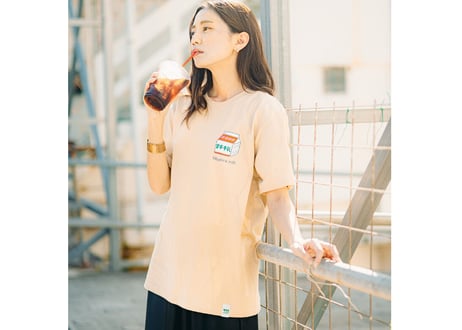 【送料198円】宮平牛乳 237ml Tシャツ ホワイト