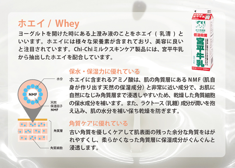 Chi-Chi ミルクフェイスクリーム カーブチー&フランキンセンスの Chi-Chi ミルクフェイスクリーム カーブチー&フランキンセンスの