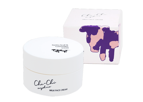 Chi-Chi ミルクフェイスクリーム　ゲットウ&ラベンダーの香り