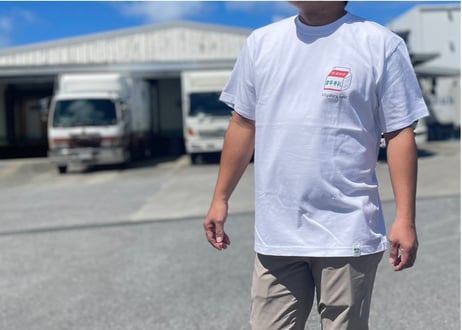 【送料198円】宮平牛乳 237ml Tシャツ ホワイト