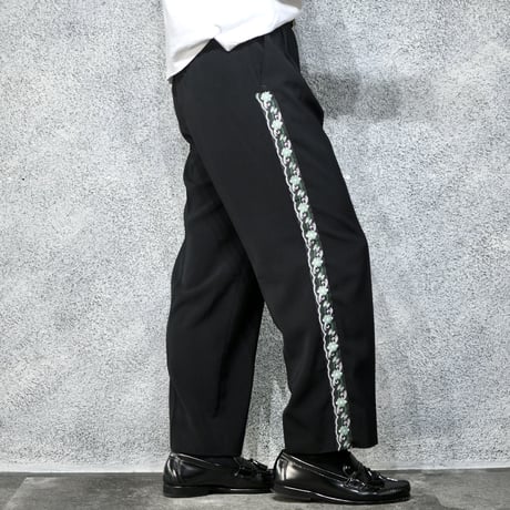 "tyrolean × slacks" side line pants