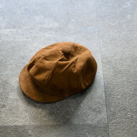 nubuck leather hunting cap