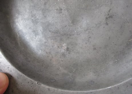 Pewter Dinner plate【B】/ 26cm