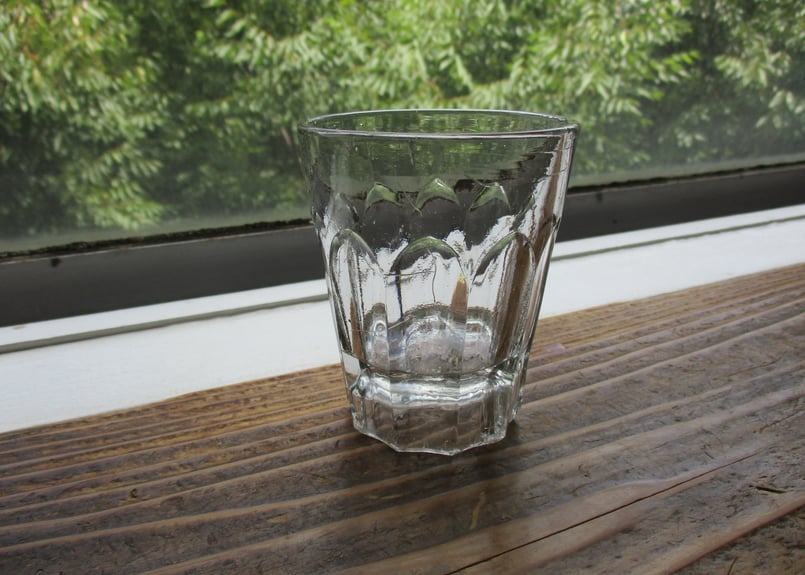 Old Molded glass / 剣先コップ | boil