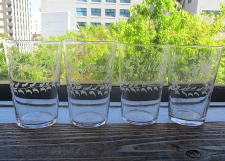 Glass Tumbler / 4 set