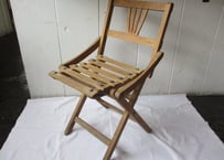 Wooden Folding small chair【B】