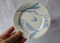 ままごと皿「Blue flower」 / Dinner plate【C】