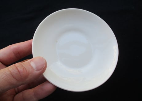 ままごと用　White Cup & Saucer 【D】