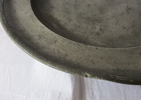 Pewter Dinner plate【B】/ 26cm