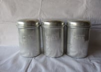 Aluminum Kitchen canister / 3 set
