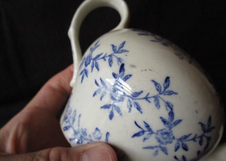 Small Tea pot / Blue flower