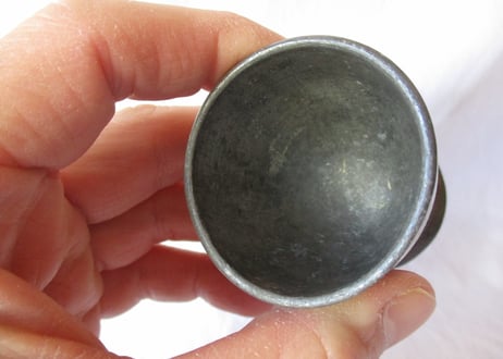 Pewter Egg-stand【C】