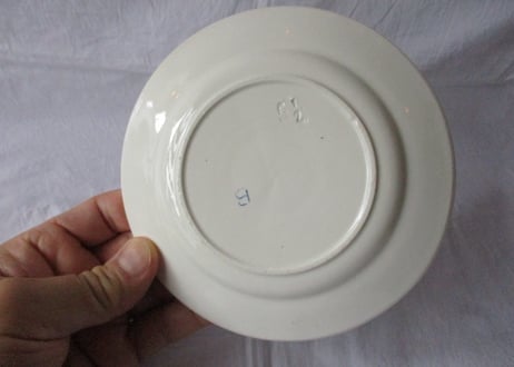 ままごと皿「Blue flower」 / Dinner plate【E】