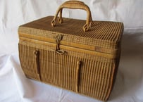 Old Tea basket / 煎茶籠バスケット型