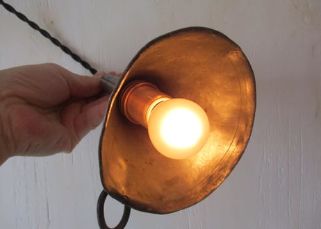 Lamp Shade / Pewter Funnel【P】