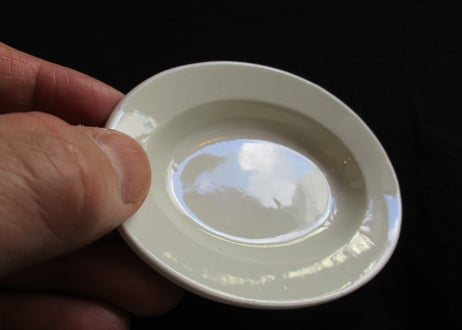 ままごと皿 / Oval plate - Small「WEDGWOOD」【A】