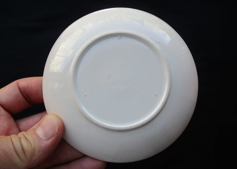 ままごと用　White Cup & Saucer 【D】