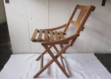Wooden Folding small chair【A】