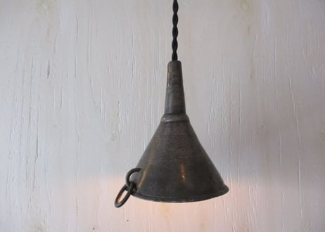 Lamp Shade / Pewter Funnel【P】