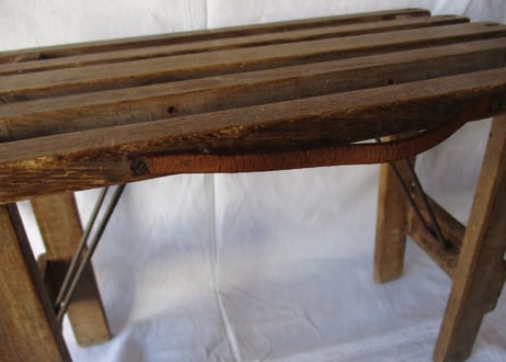 Wooden Folding stool / for Children