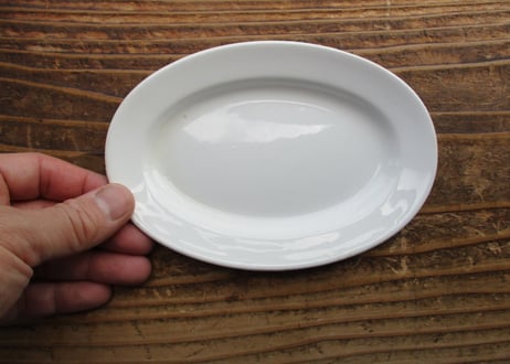 ままごと皿　Oval Plate - M 【b】