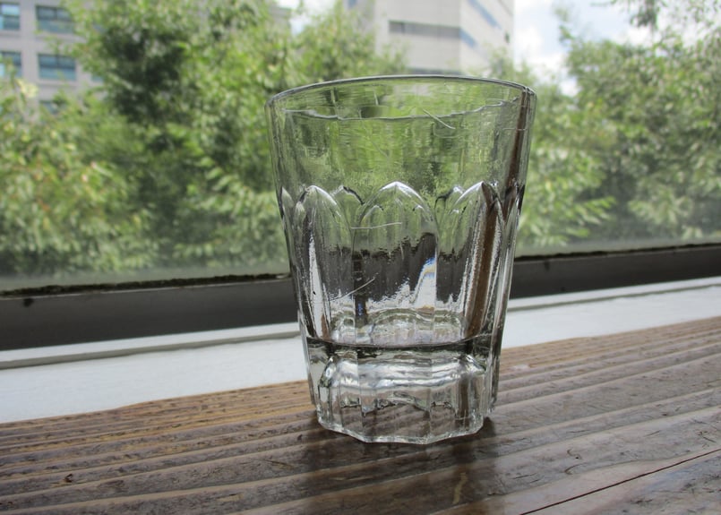 Old Molded glass / 剣先コップ | boil