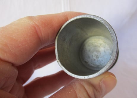 Pewter Church pot
