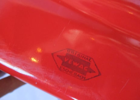 Enamel Bread box / Red【A】