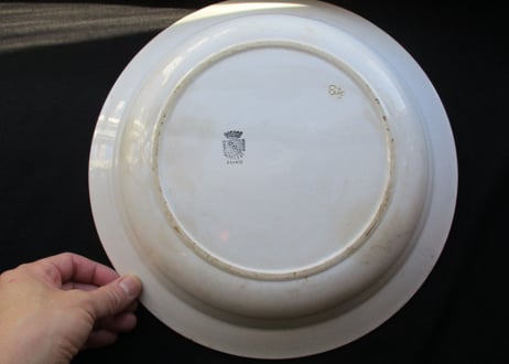 Round Bowl / 30cm『Sarreguemines et Digoin』