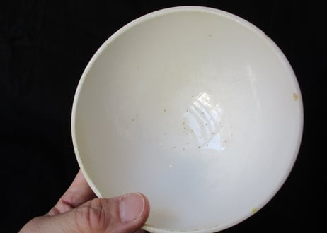 'Cafe au lait' Bowl / White × Yellow「BOCH」