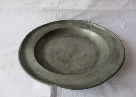 Pewter Dinner plate【B】/ 26cm