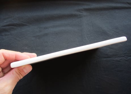 White Cheese cutting plate