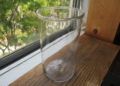 Hand Blown Glass / Pickles Pot