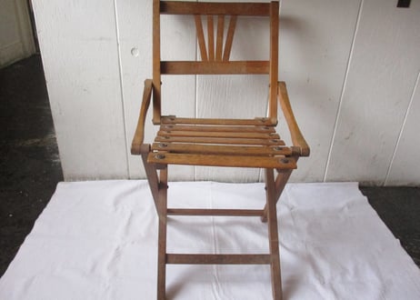Wooden Folding small chair【A】