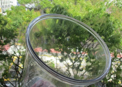Hand Blown Glass / Pickles Pot