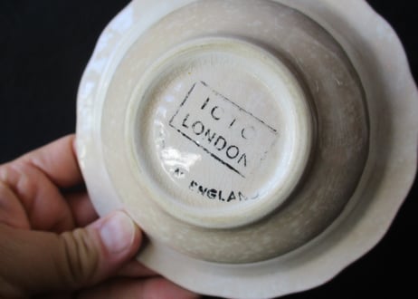 White bowl「ICTC LONDON」【C】
