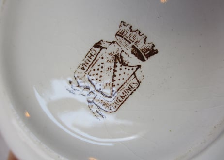 Brûlot Cup & Saucer「Sarreguemines」
