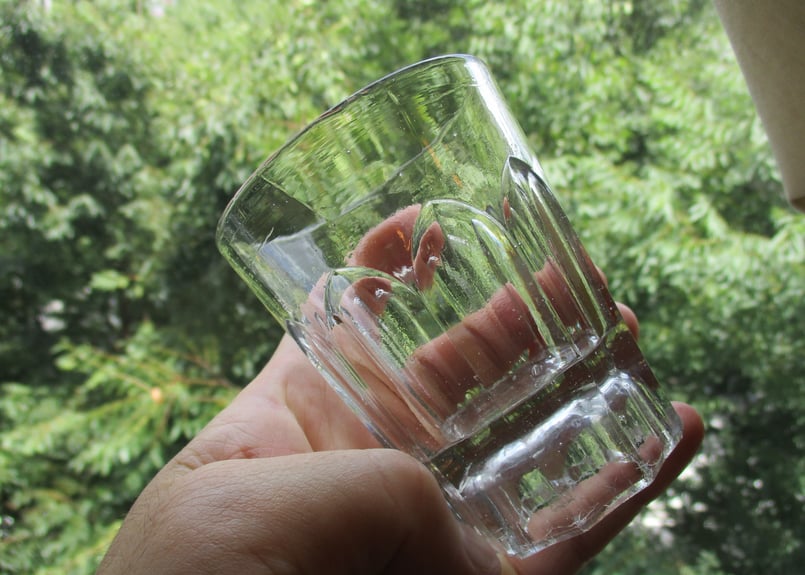Old Molded glass / 剣先コップ | boil