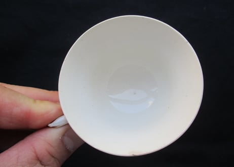 ままごと用　White Cup & Saucer 【D】