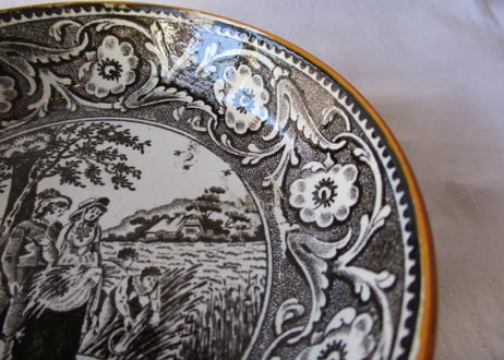 'Grisaille' Tea bowl & Saucer