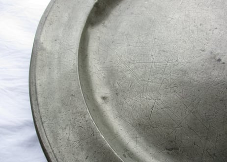 Pewter Plate / 28cm
