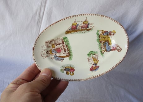 ままごと皿「Enfant」/  Oval plate - Small